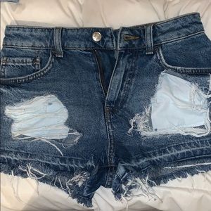 Forever 21 Mom Jean Shorts Size 24 Brand New